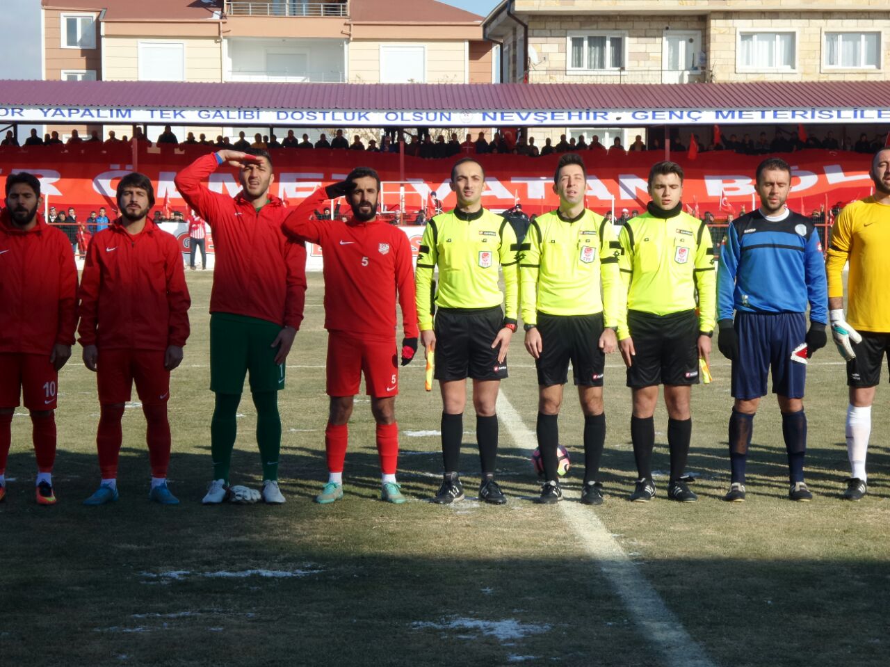 Nevşehir spor Sivas Demirspor mac kadrosu