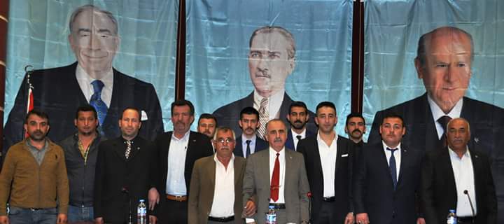 MHP Merkez İlçe Kongresi Yapıldı  Mustafa Ceviz yeniden başkan