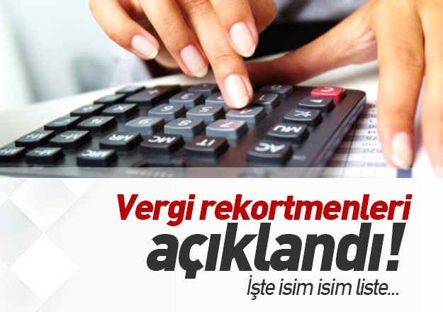 Nevşehir vergi rekortmenleri açıklandı