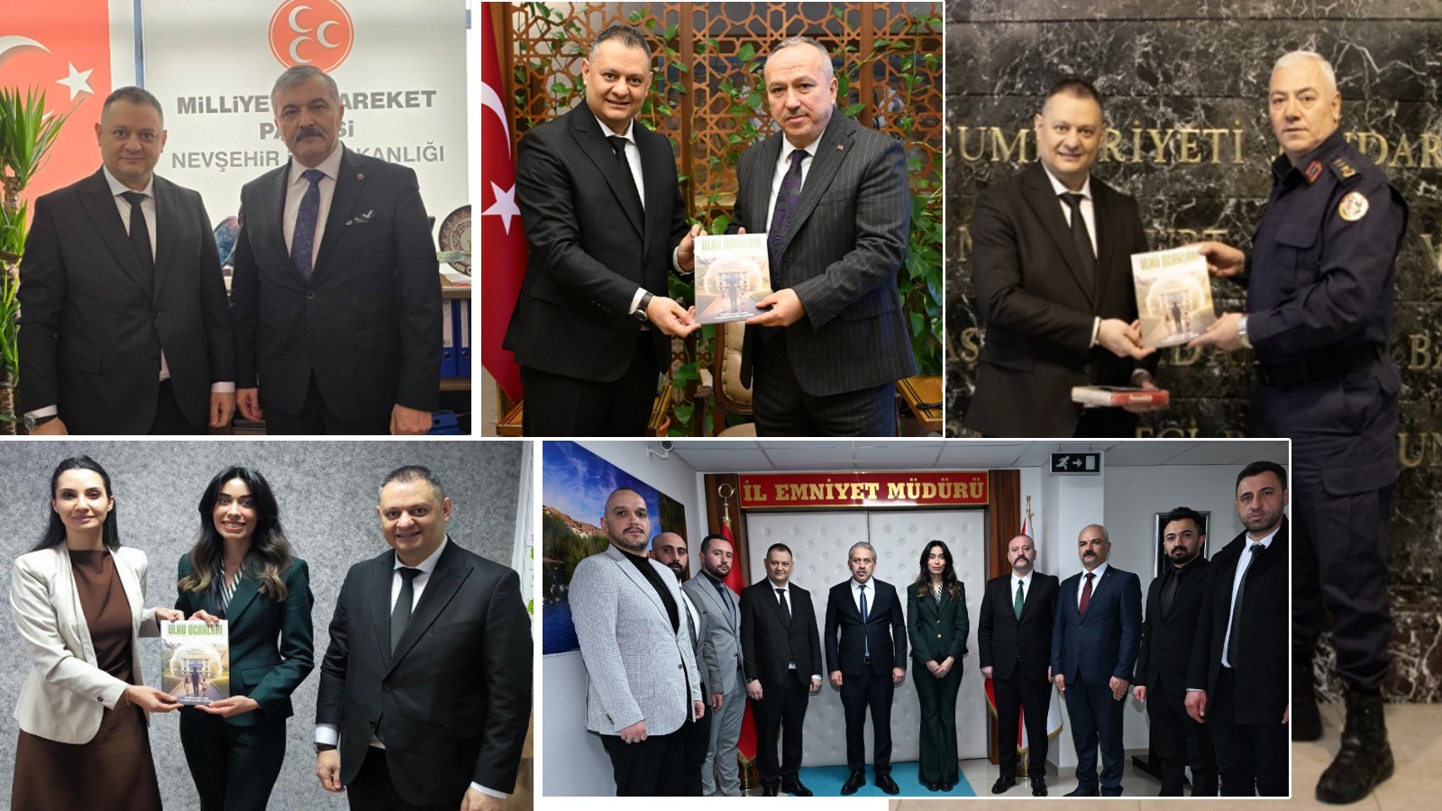 Ülkü Ocakları Nevşehir İl Başkanı Dr. Mehmet Uçar ve Heyeti, Protokol Ziyaretleri Yapıyor