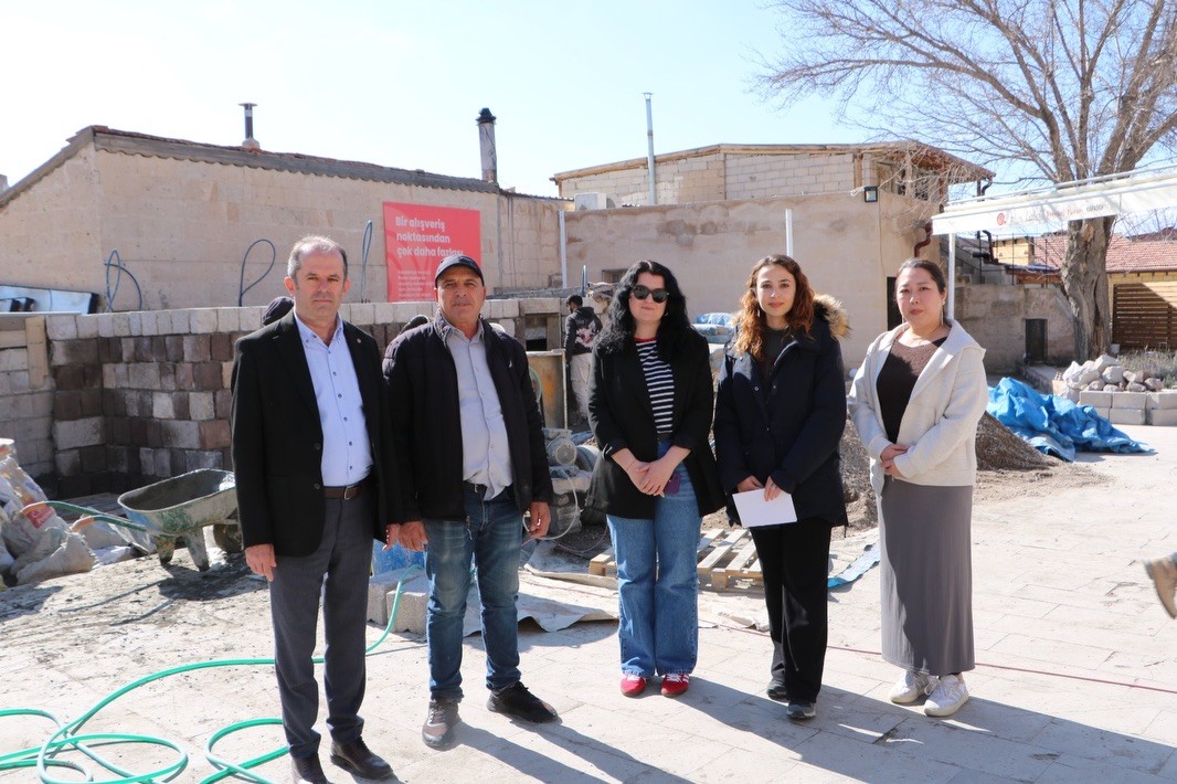 Başkan Çamcı, Kadıneli Restaurant Genişletme Çalışmalarını Yerinde İnceledi