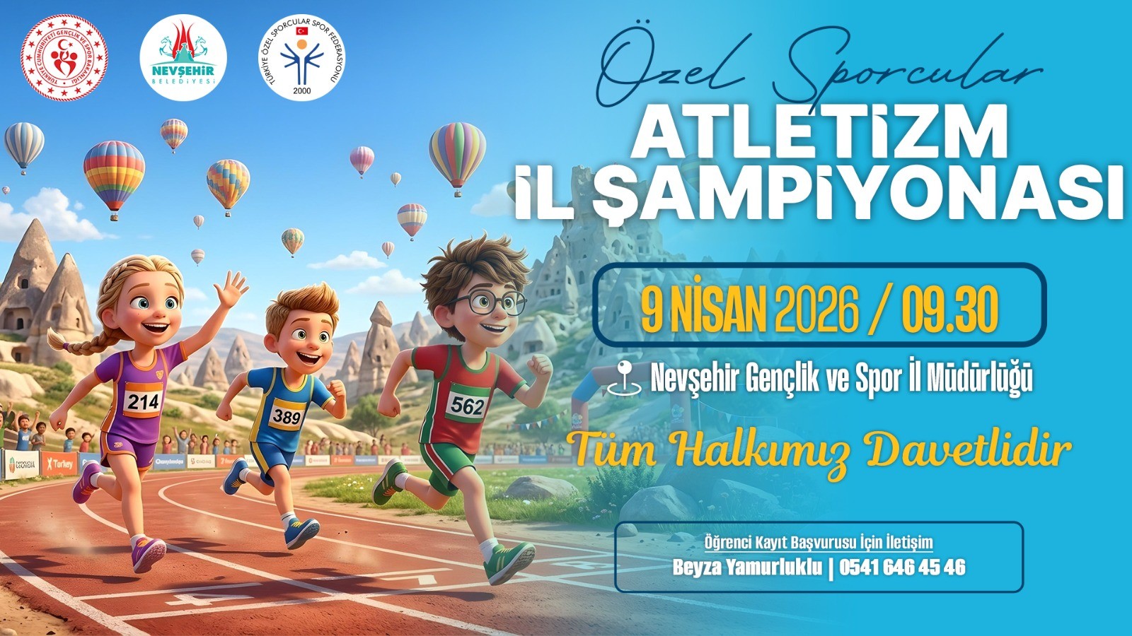Kapadokya’da Özel Sporcular İçin Büyük Heyecan