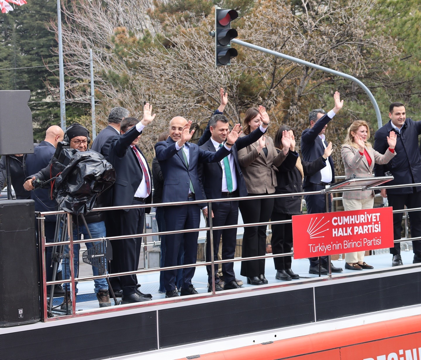 CHP’Lİ BAŞKANLAR MİTİNGE KATILDI