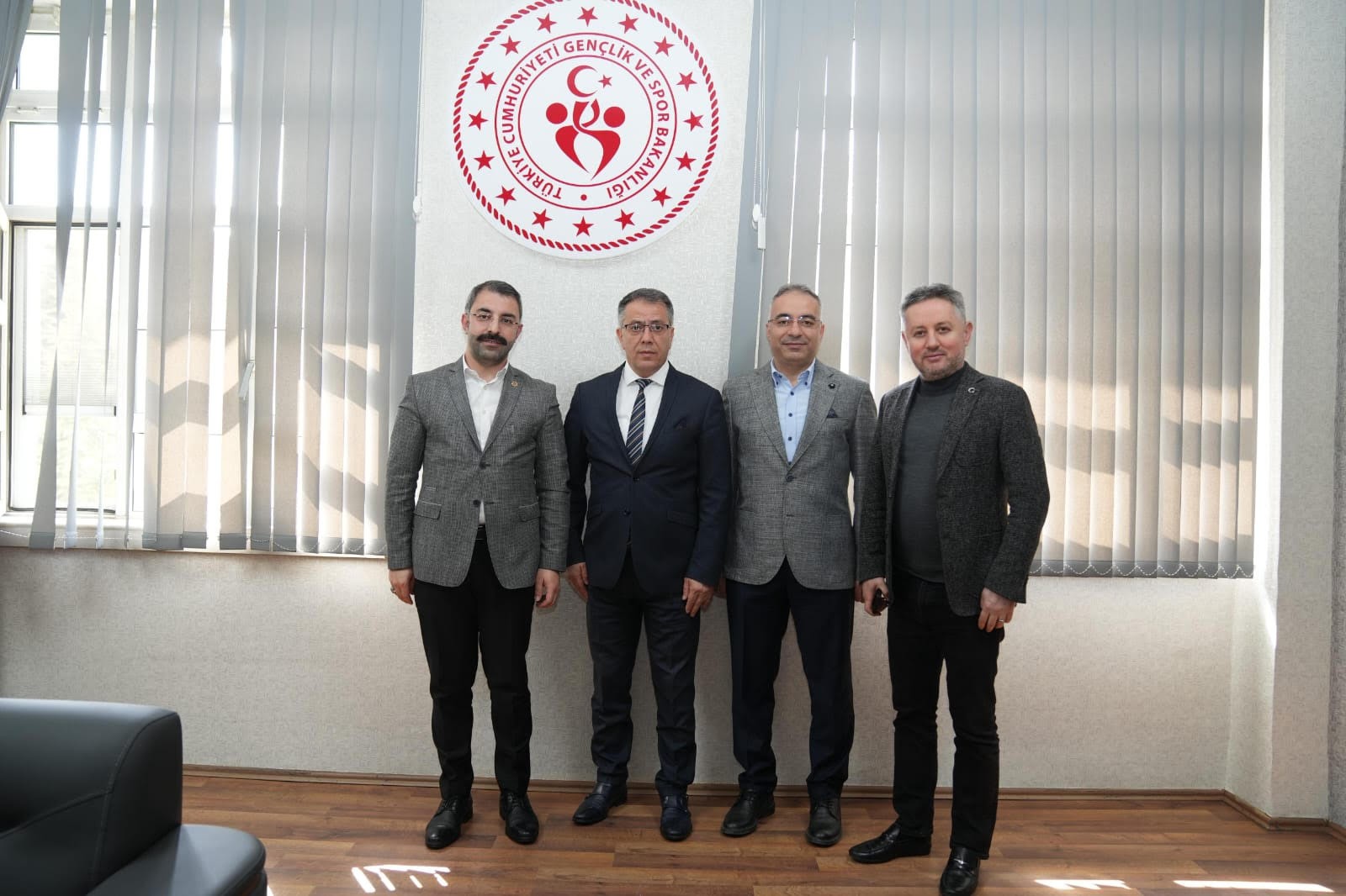 BAŞKAN GÜNEŞ  VE ATEŞ'DEN ÇİNTİMAR'A HAYIRLI OLSUN ZİYARETİ