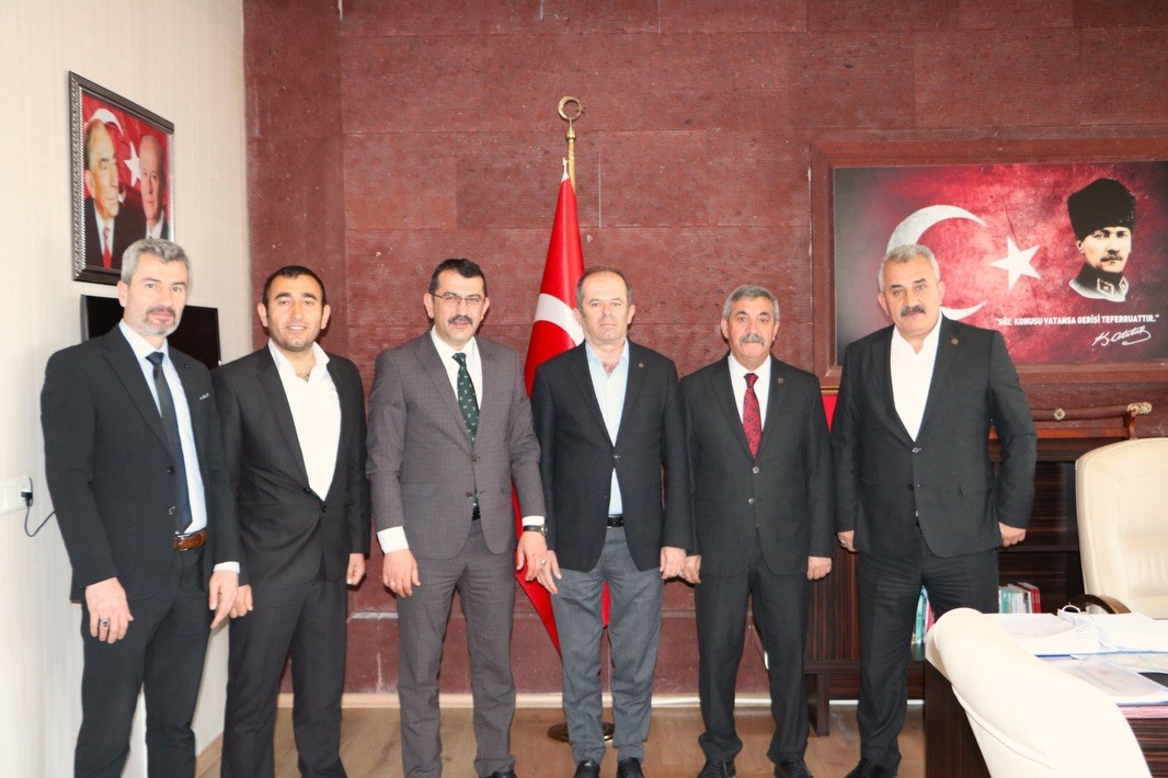 Türk Yerel Hizmet-Sen Heyetinden Uçhisar Belediye Başkanı Abdullah Çamcı’ya Ziyaret