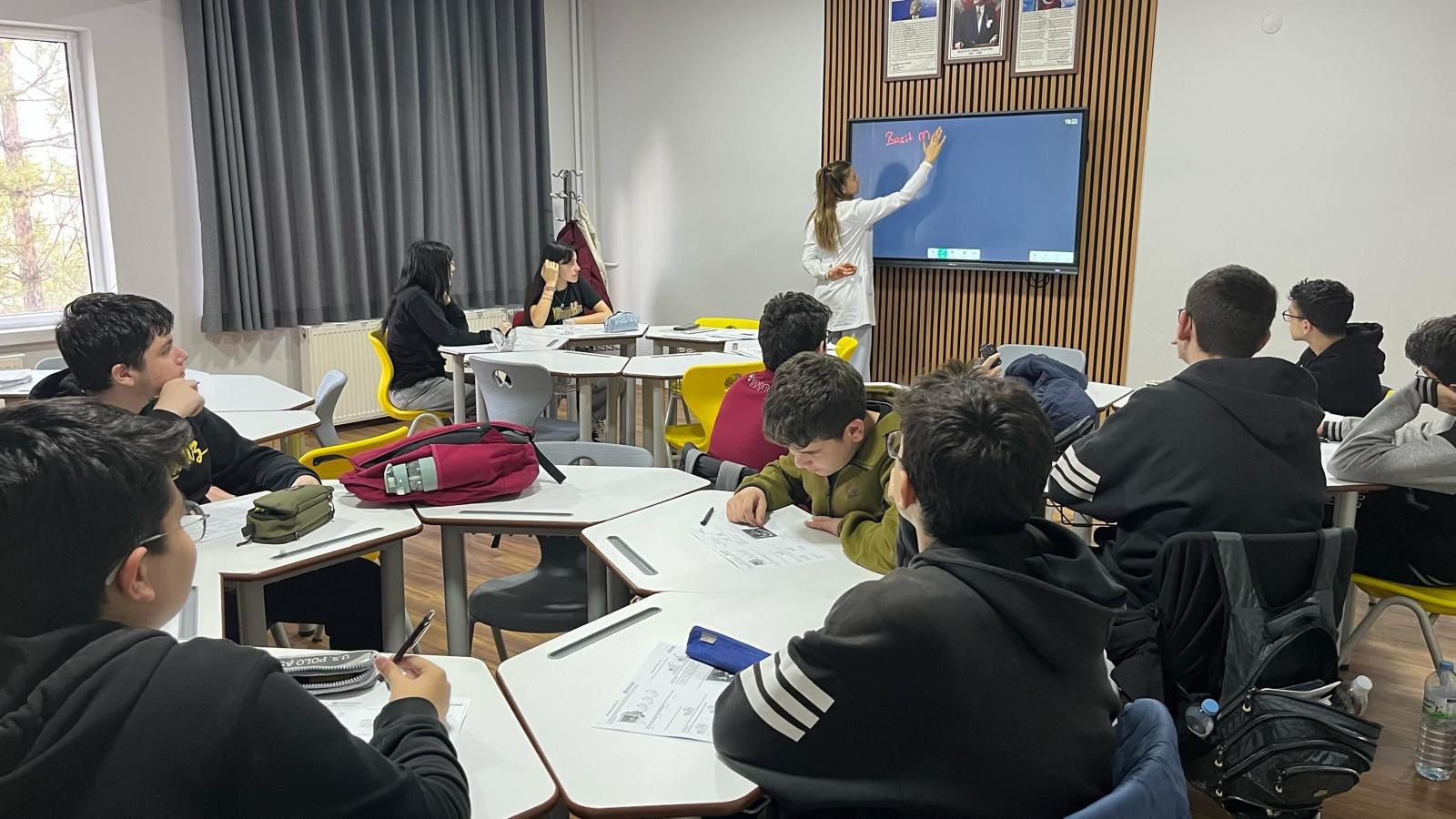 ALTINYILDIZ' DA LGS HAZIRLIKLARI AKŞAM ETÜTLERİ İLE DEVAM EDİYOR