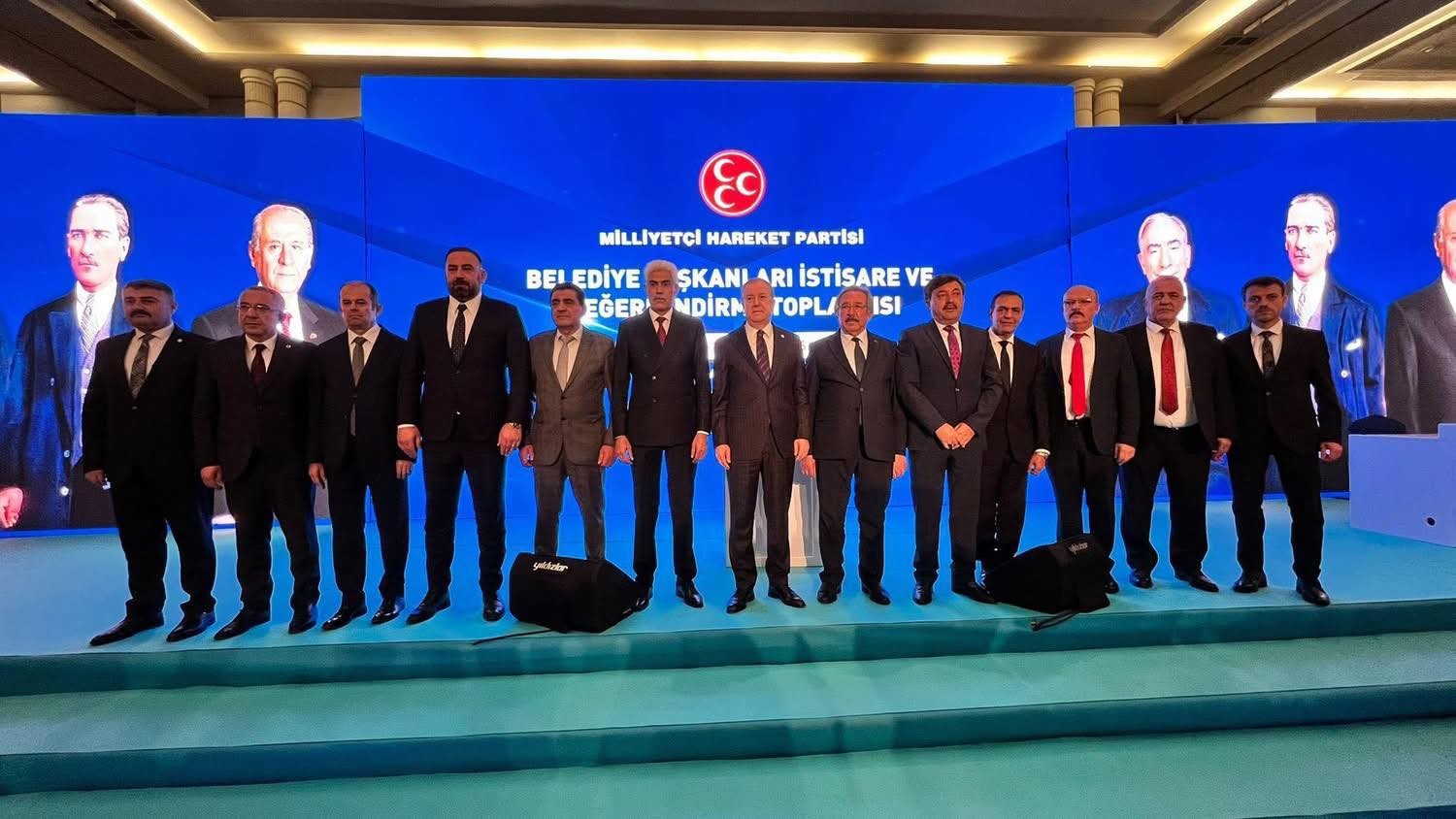 MHP Lİ BAŞKANLAR ANTALYA’DA