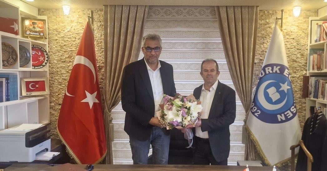 Başkan Çamcı’ dan Türk Eğitim-Sen’e Destek Ziyareti