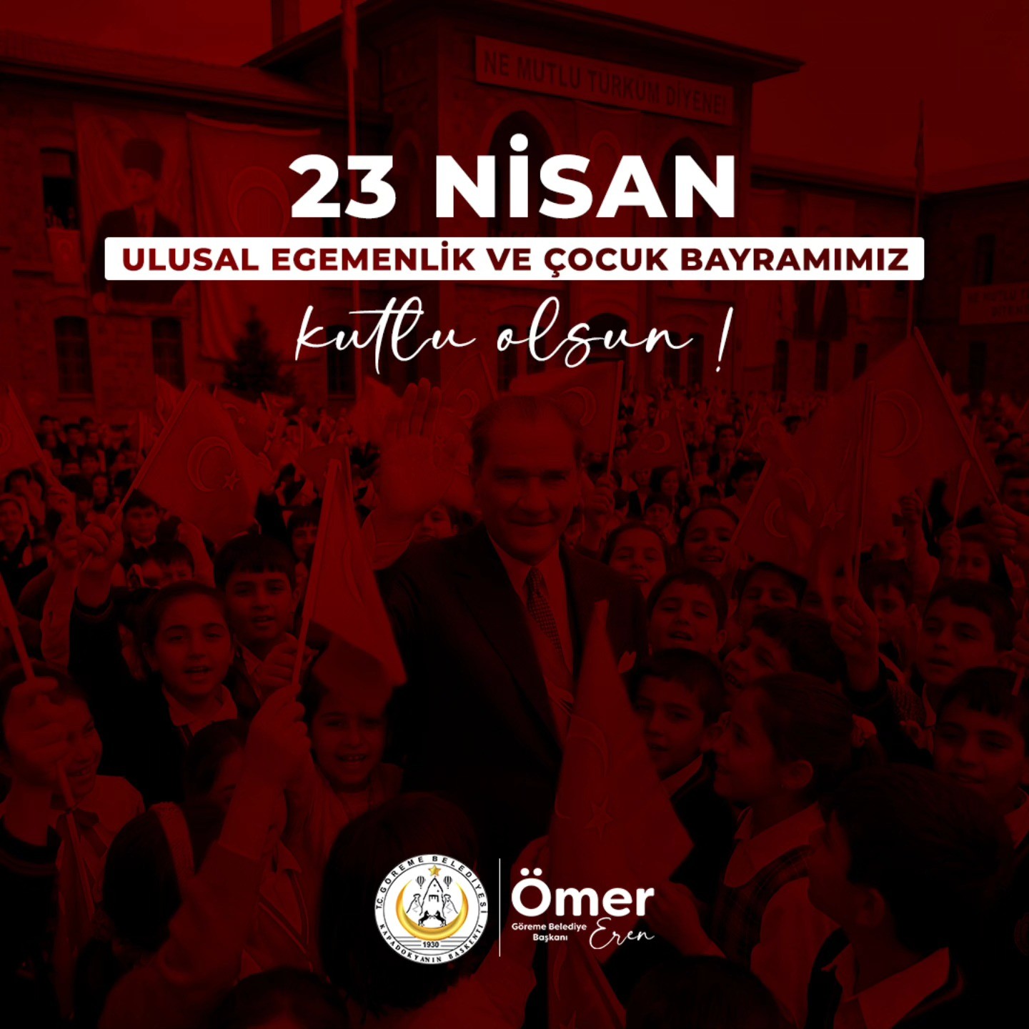 BAŞKAN EREN’DEN 23 NİSAN MESAJI