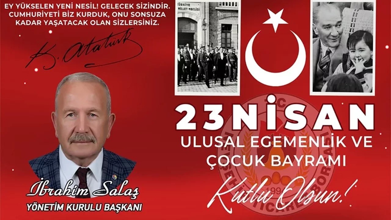 NTB Başkanı Salaş’tan 23 Nisan Mesajı