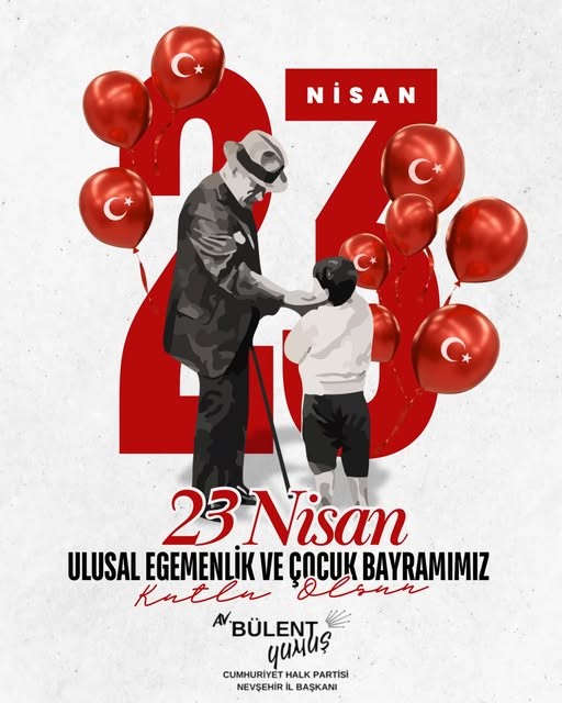 CHP İL BAŞKANI YUMUŞ’DAN 23 NİSAN MESAJI