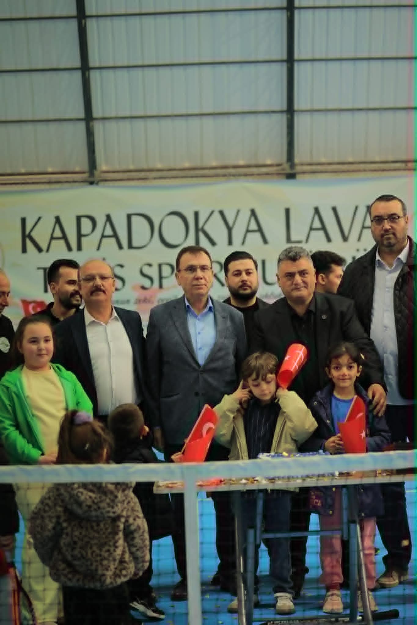 NTSO Başkan Adayı Babaoğlu, Kavak Beldesinde Tenis Kulübü Açılışına Katıldı