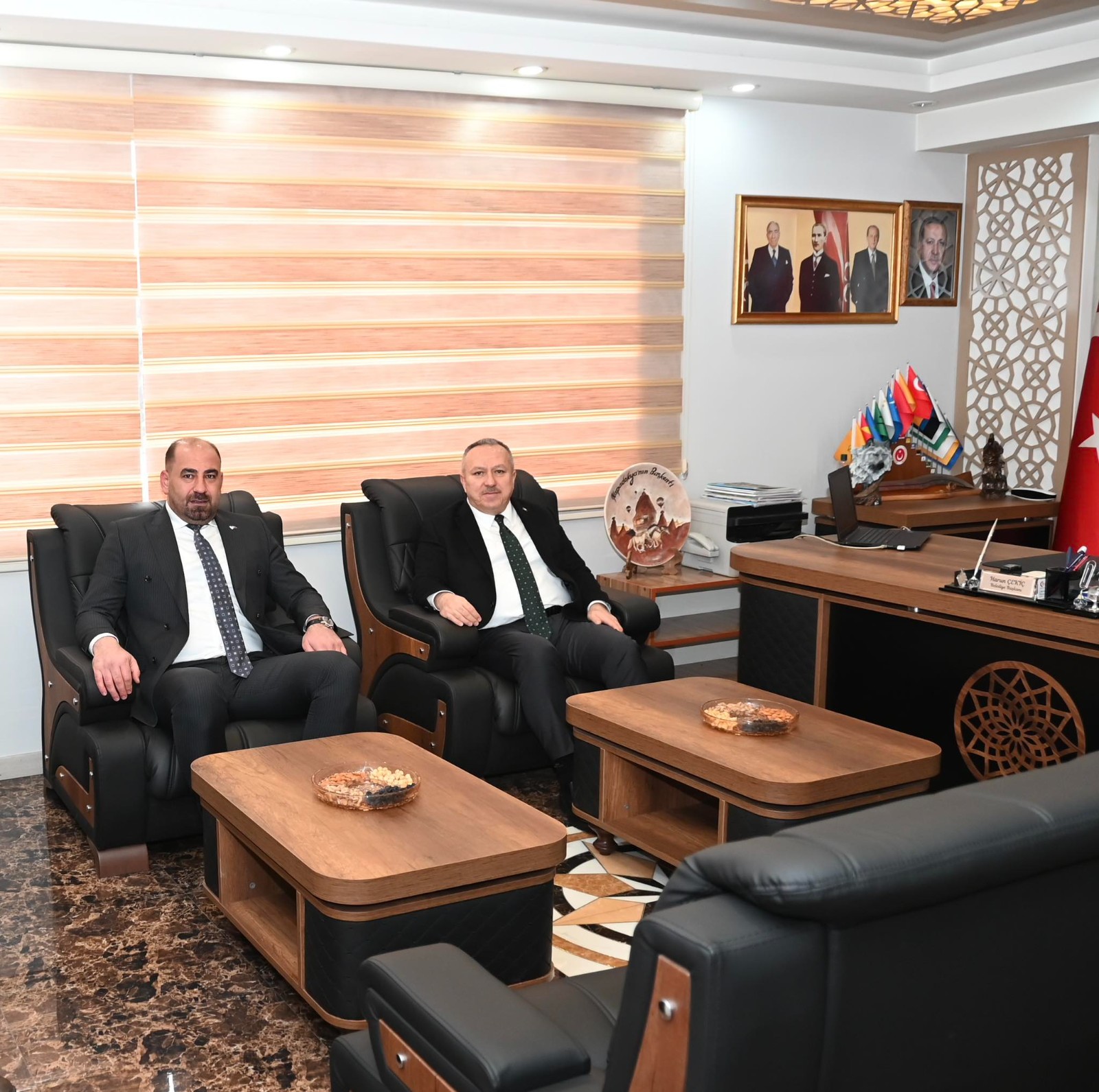 Başkan Çekiç’den Vali Fidan’a Tebrik