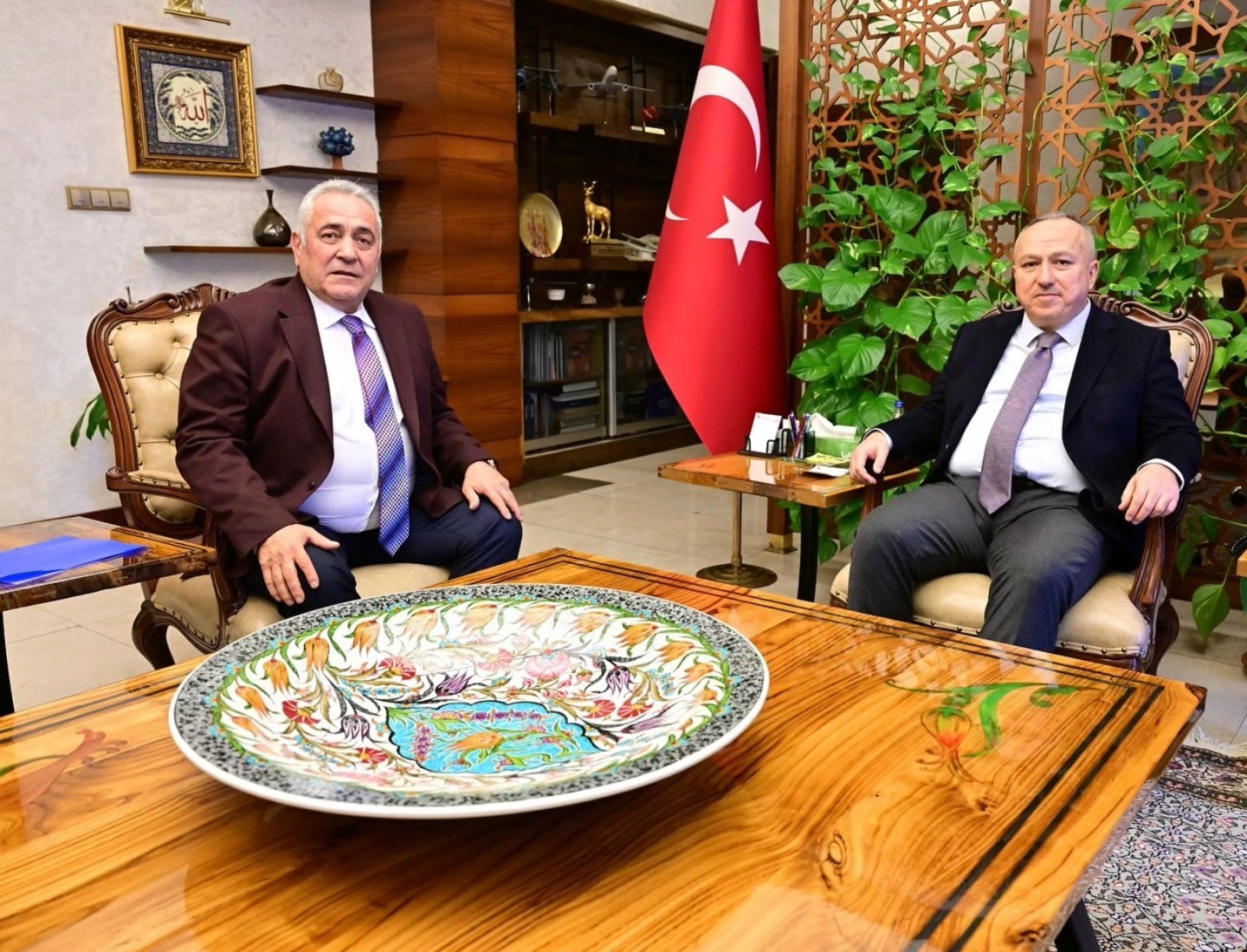 Başkan Eren’den Vali Fidan’a Tebrik ve Teşekkür