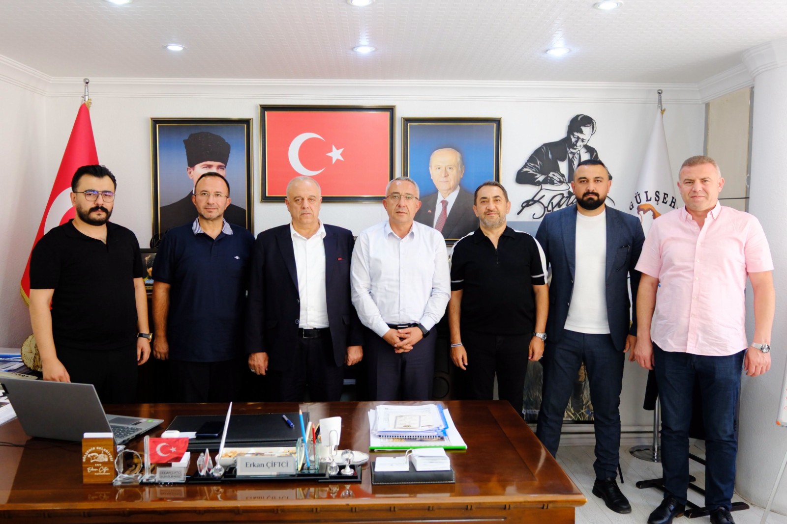 NTSO Başkan Adayı Öbekli, Başkan Çiftci’yi Ziyaret Etti