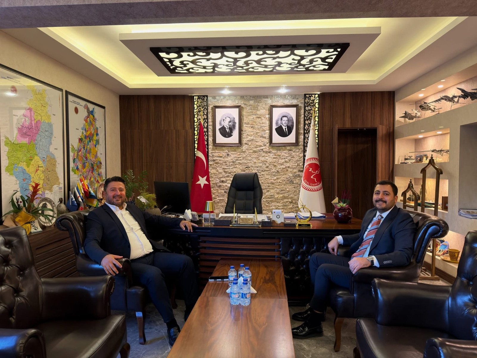 Çalışkan’dan İl Özel İdaresi Genel Sekreteri Tolga Balak’a Hayırlı Olsun Ziyareti
