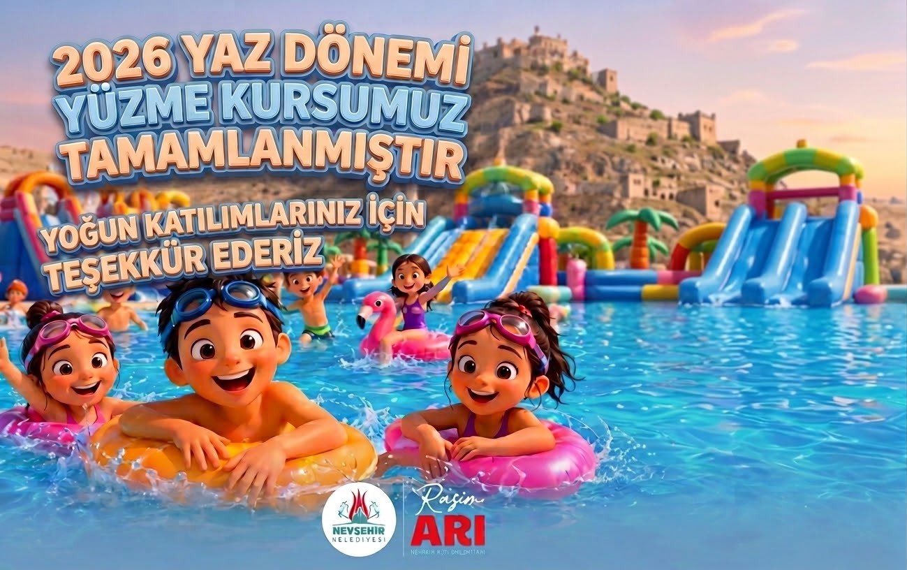 "Yüzme Bilmeyen Kalmasın" Projesi 2026 Yaz Kursu Tamamlandı