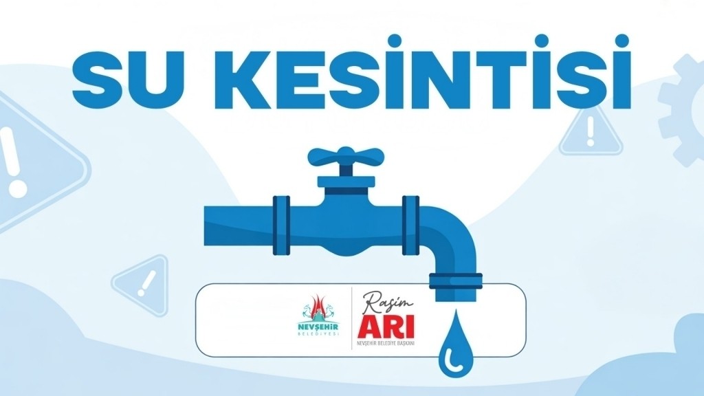 Şehir Genelinde Yaşanabilecek Su Kesintisine Dikkat