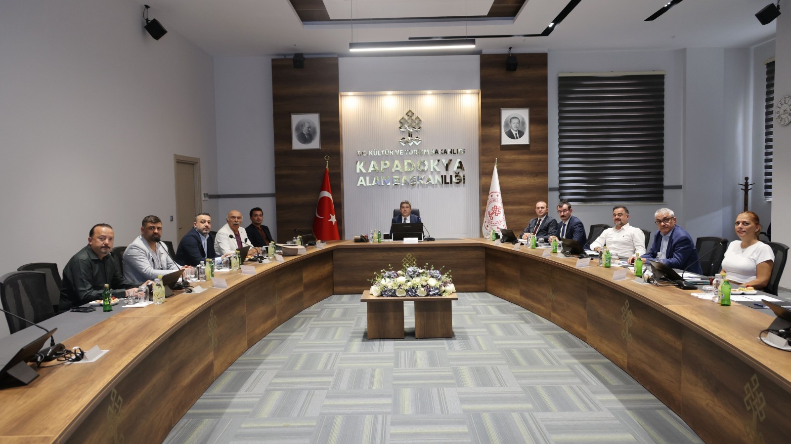 Kapadokya Alan Başkanı Aslanbay, Kapadokya Stratejik İstişare Heyeti ile görüştü