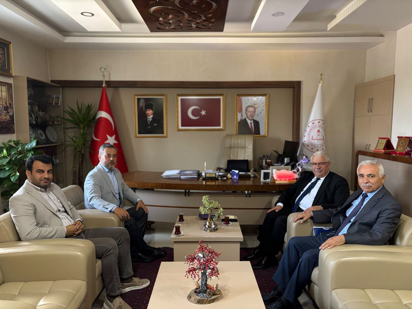 Özgün, Yazıcı İle Nevşehir Eğitimini Değerlendirdi
