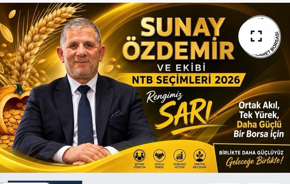 NTB Başkan Adayı Özdemir: “ Seçimde Rengimiz Sarı”