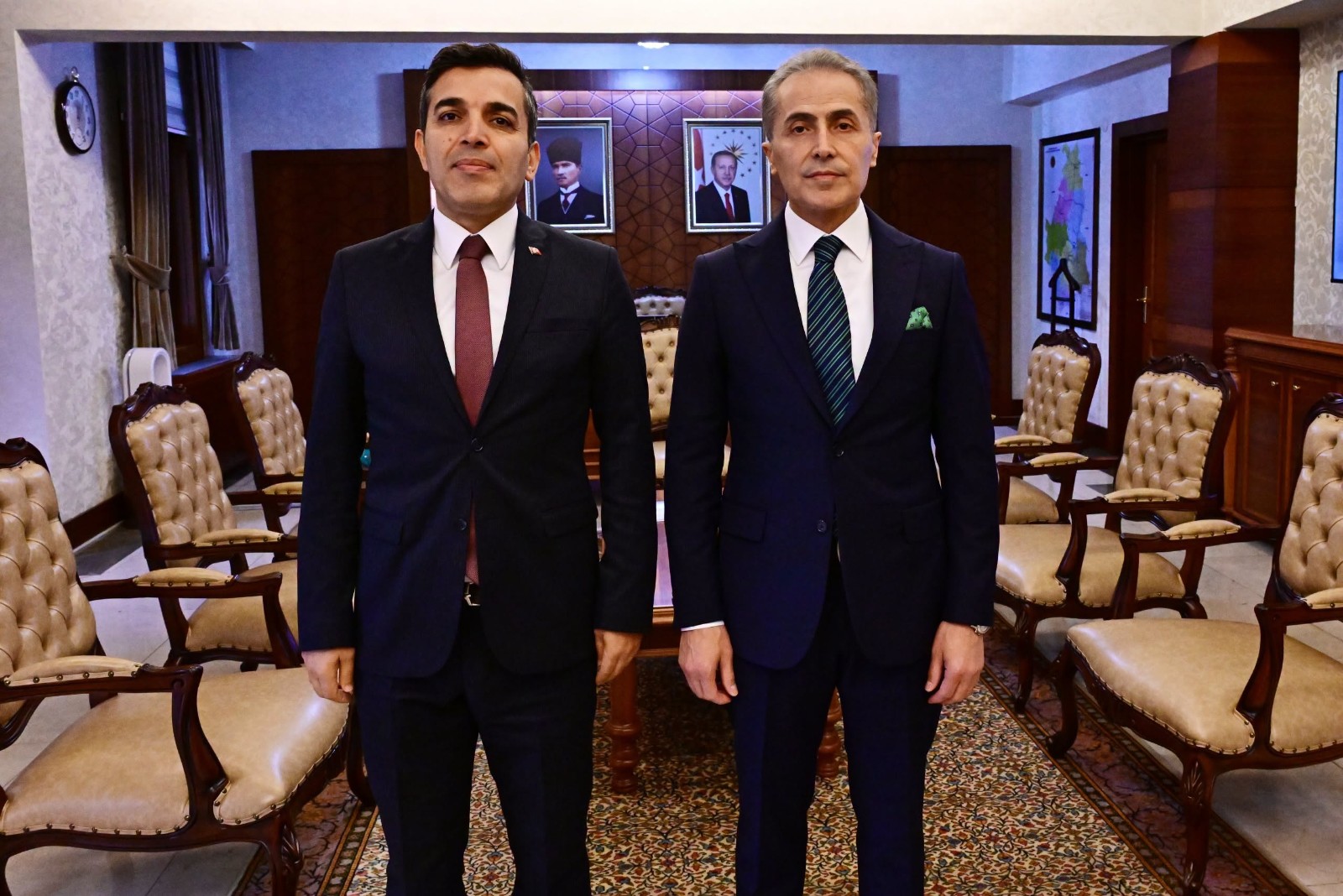 Emniyet Müdürü Dallı, Valı Kök’ü Ziyaret Etti
