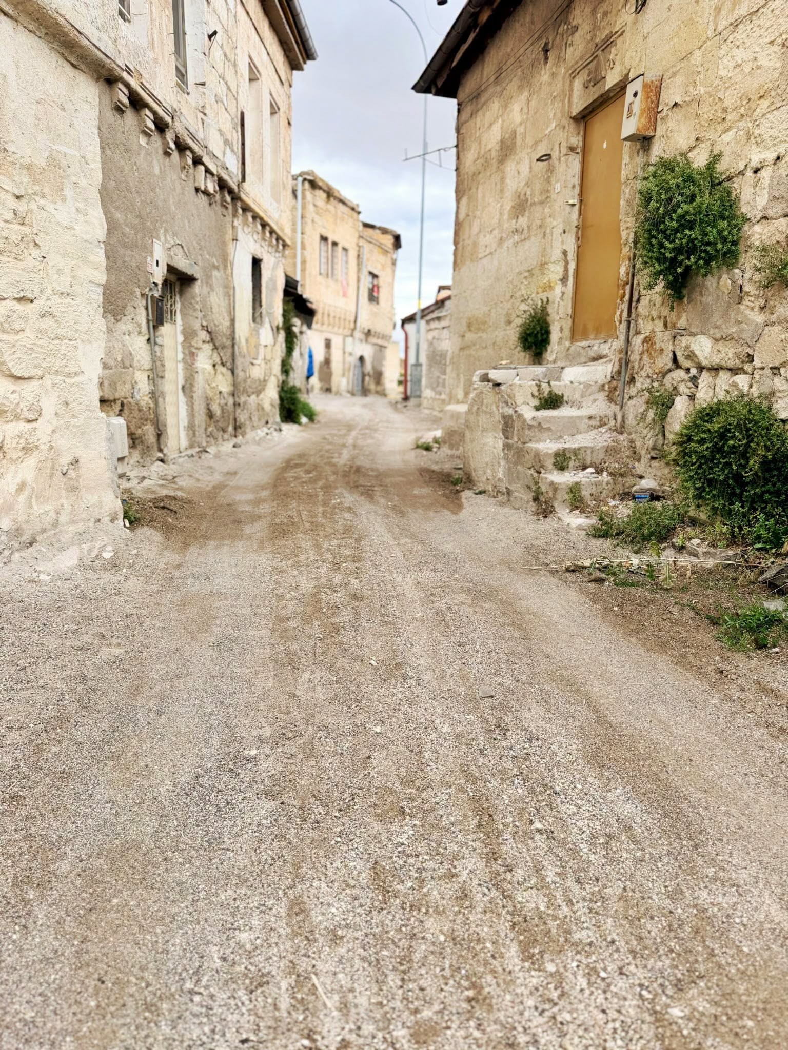 Ürgüp’de Arnavut Kaldırım Yol Yapımı Başlıyor