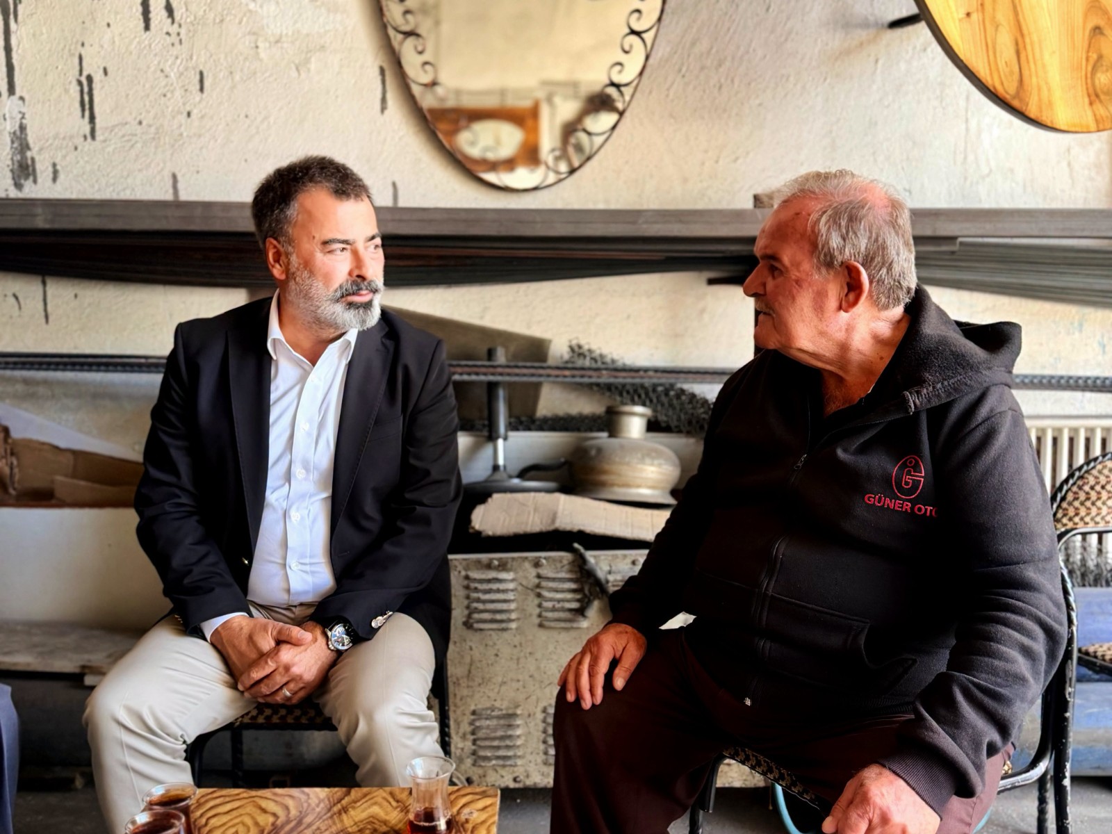 Başkan Bul, Yılın Ahisi Akbaba’yı İşyerinde Ziyaret Etti