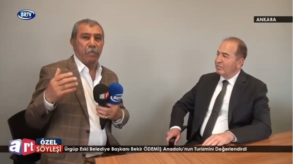 Ödemiş, ART Genel Yayın Yönetmeni Fikret Irmak ile Kapadokya ,Ürgüp ve Ankara’yı Konuştu