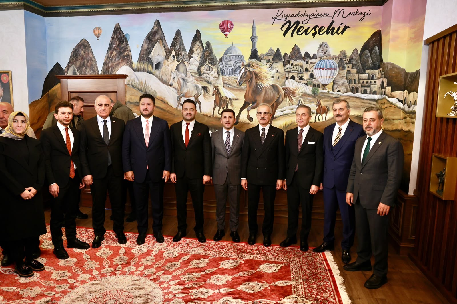 Ulaştırma Ve Altyapı Bakanı Uraloğlu’dan Başkan Arı’ya Ziyaret