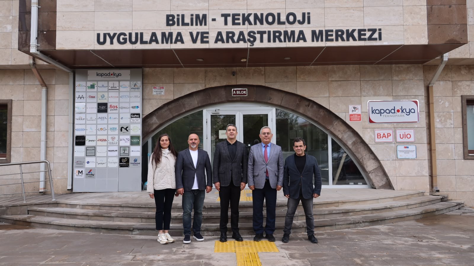 Kapadokya Alan Başkanı Aslanbay, NEVÜ’de incelemelerde bulundu