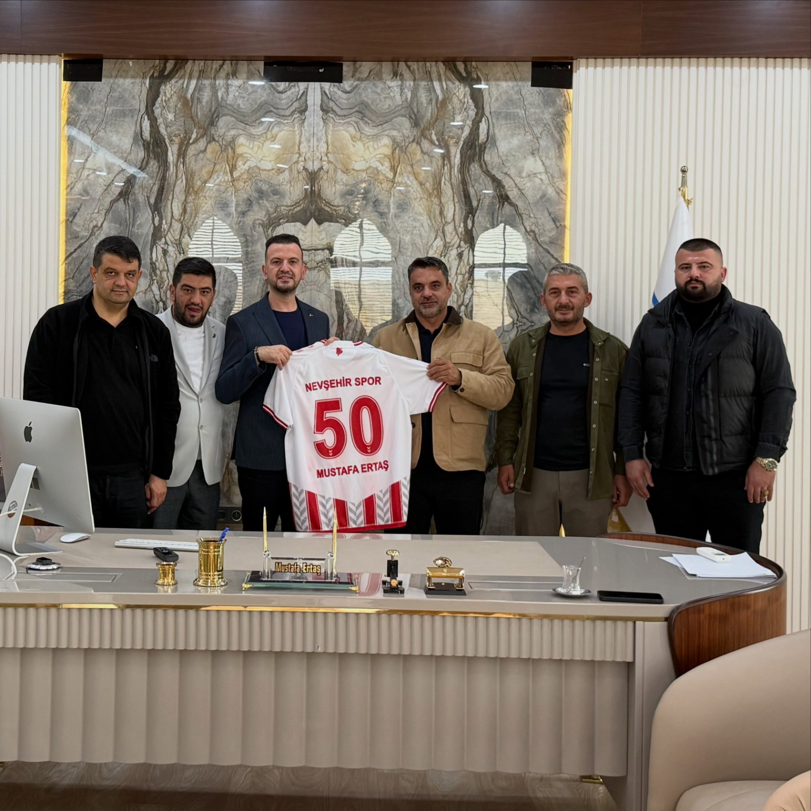 Nevşehir Spor Yönetiminden Mustafa ERTAŞ’a Ziyaret