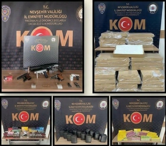 KOM Ekipleri, Kaçak Ürünler Ele Geçirdi