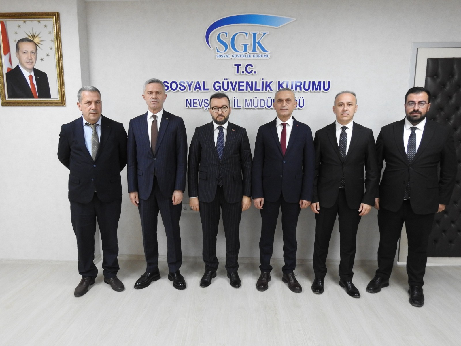 SGK Başkanı Elitaş, Nevşehir İl Müdürlüğünü Ziyaret Etti