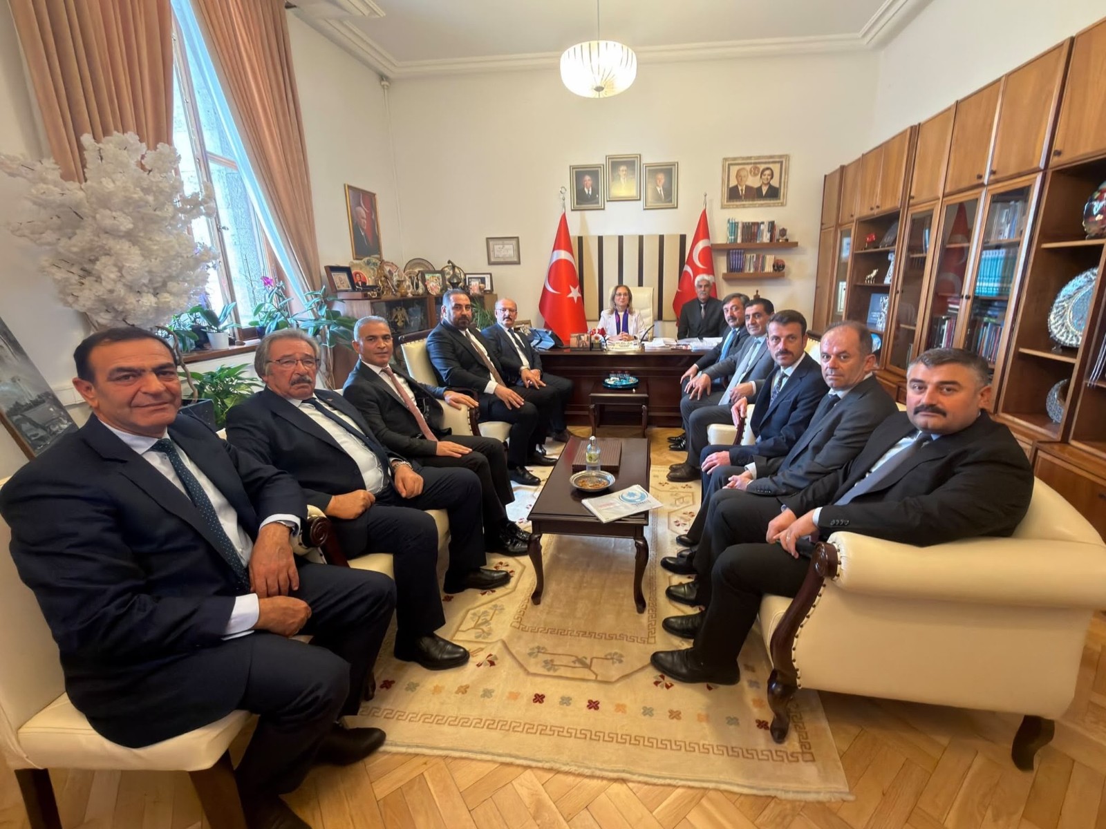 Gülşehir Belediye Başkan Vekili Parlar, Ankara’da Temaslarda Bulundu