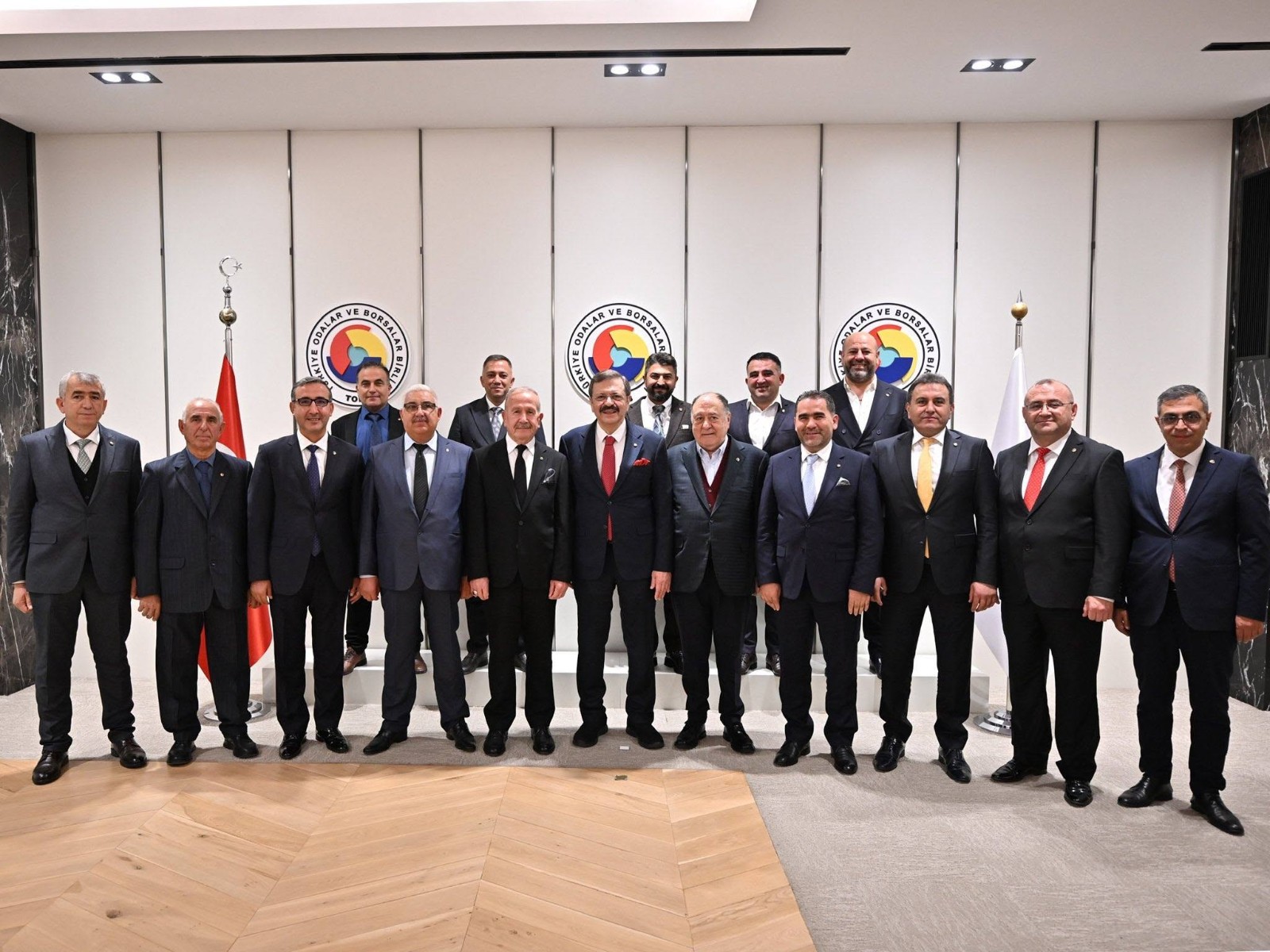 NTB Heyeti, TOBB Başkanı Hisarcıklıoğlu’nu Ziyaret Etti