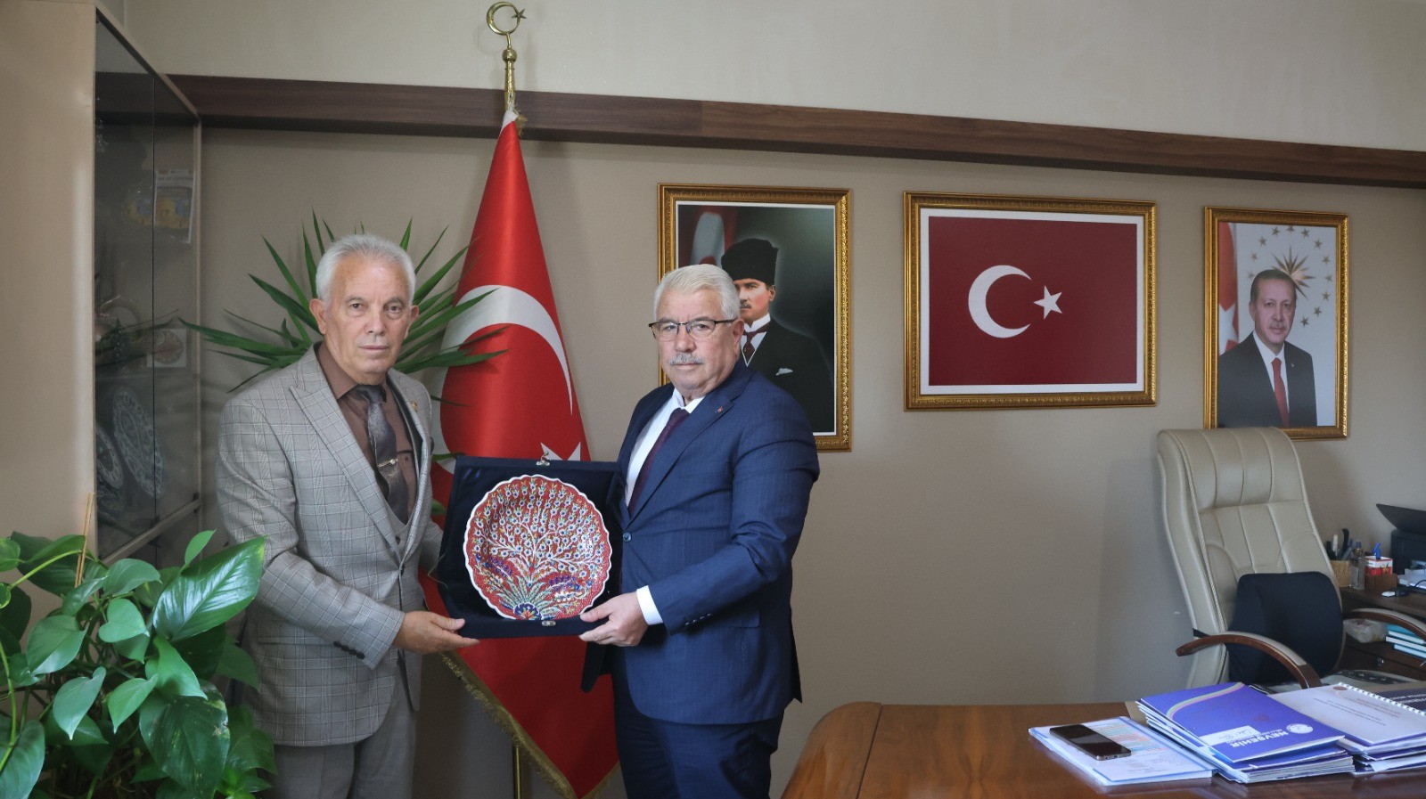 EĞİTİM ÇINARI EKİCİ, YAZICI’YI ZİYARET ETTİ