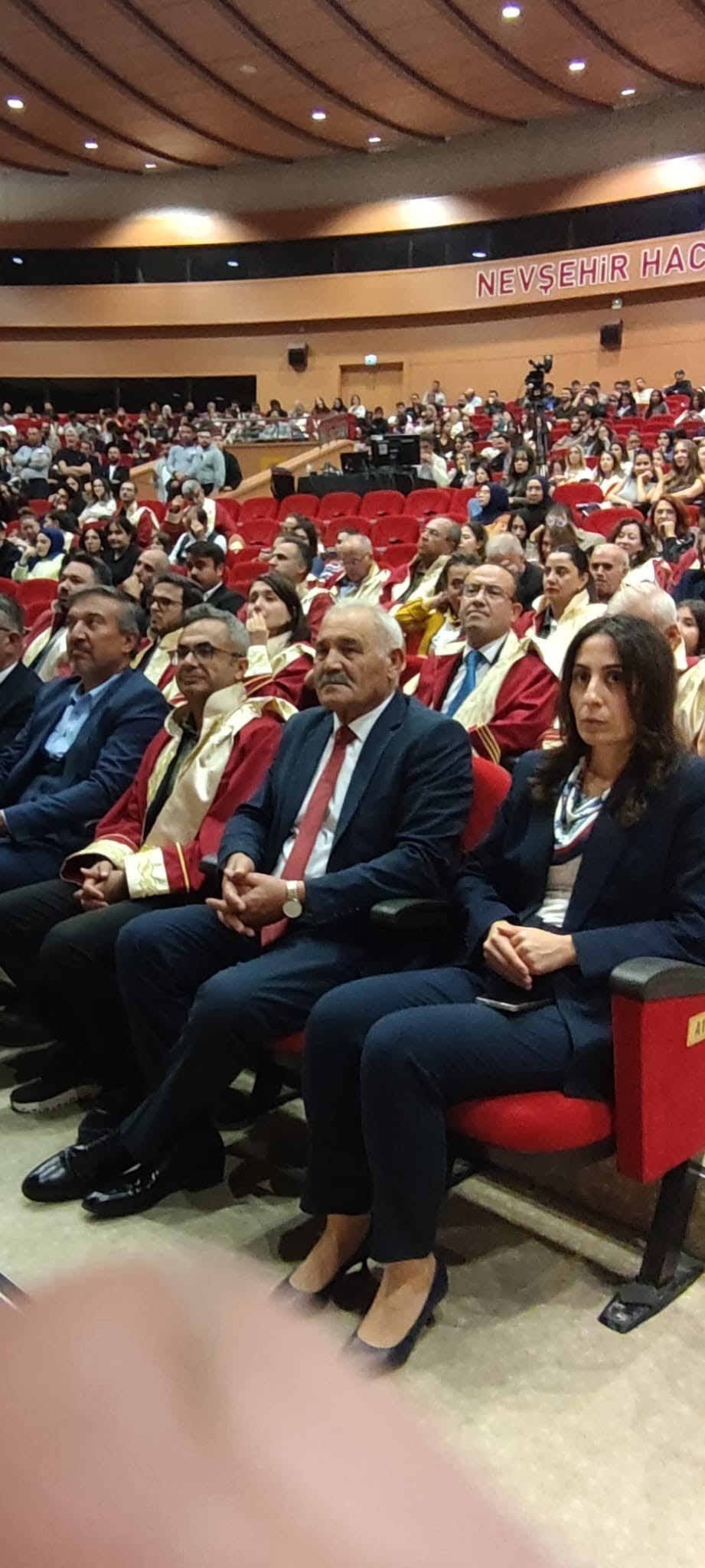 PINARBAŞI, ÜNİVERSİTENİN AKADEMİK YIL AÇILIŞ TÖRENİNE KATILDI