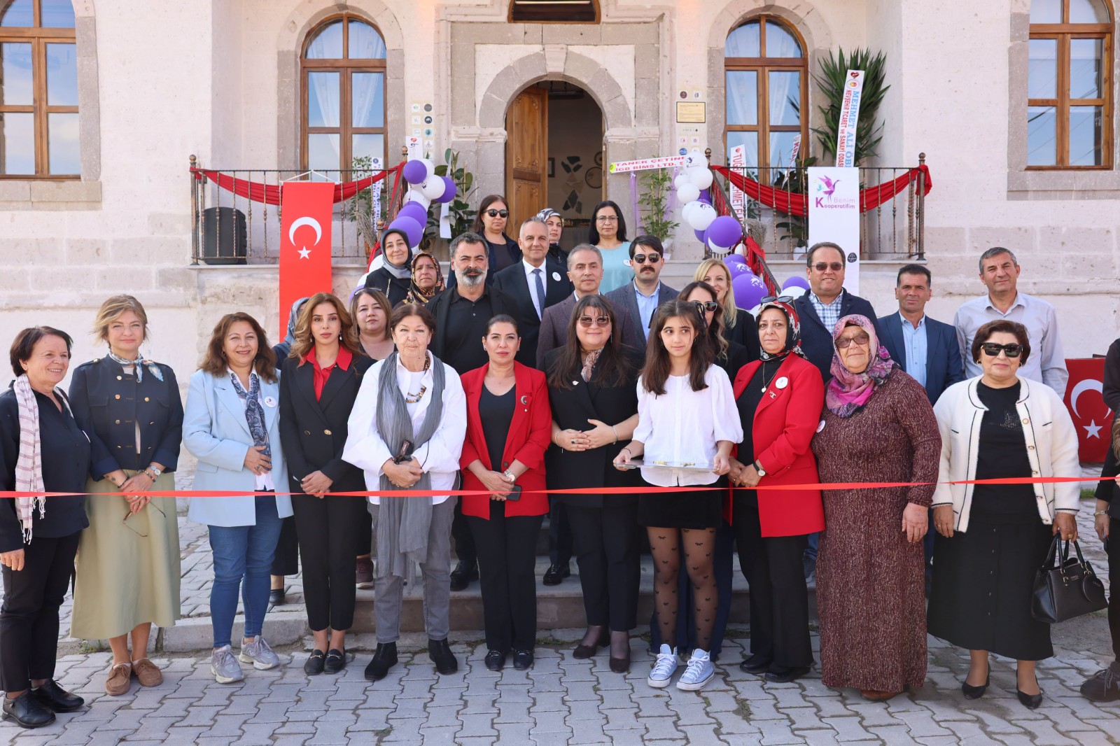 Bahçeli Köyünde Kapadokya Yöresi Kadın Girişimi Üretim ve İşletme Kooperatifleri Birliği Hizmete Başladı