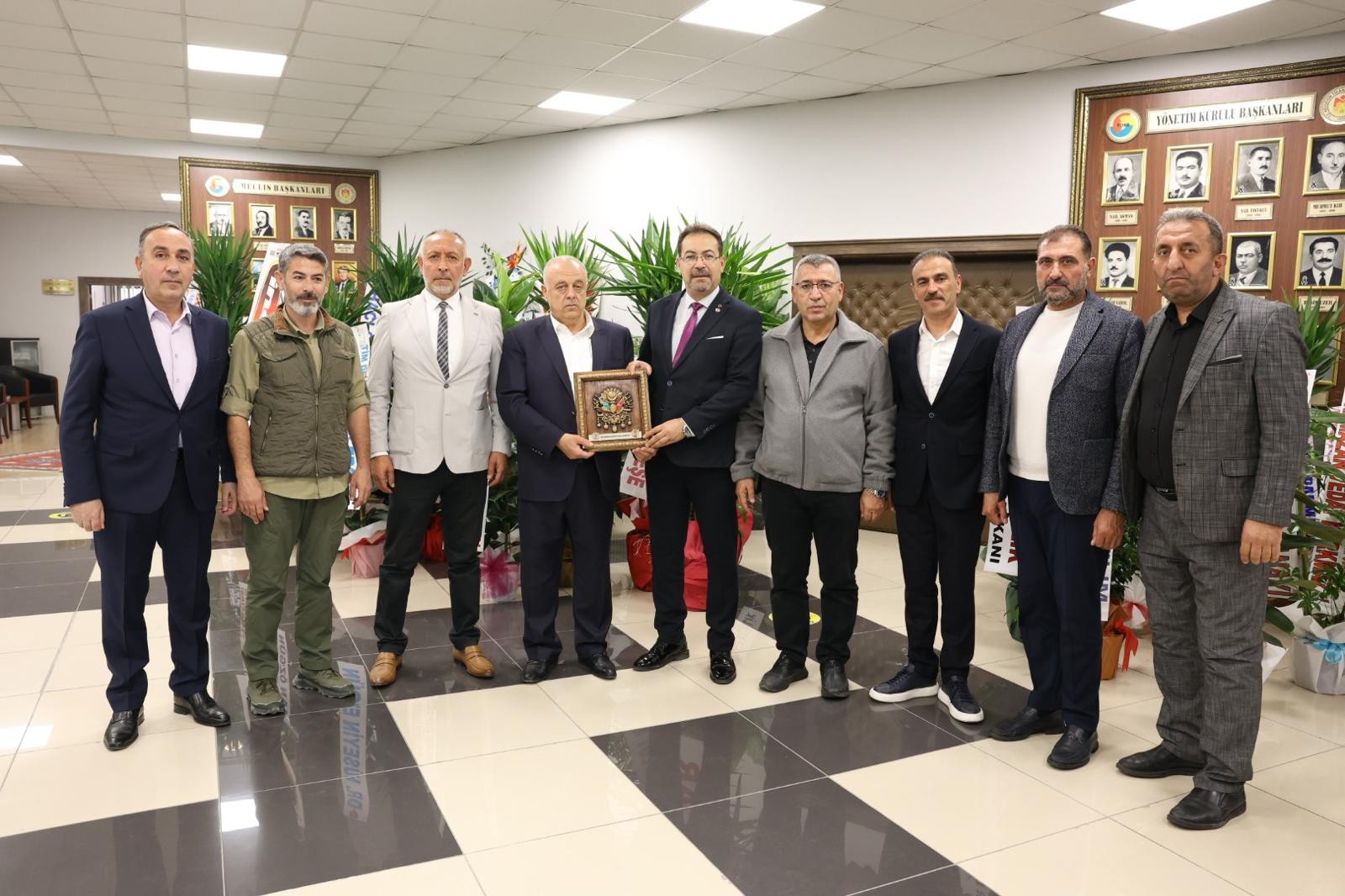 NGC Yöneticileri NTSO Başkanı Öbekli’ ye Hayırlı Olsun Ziyaretinde Bulundu