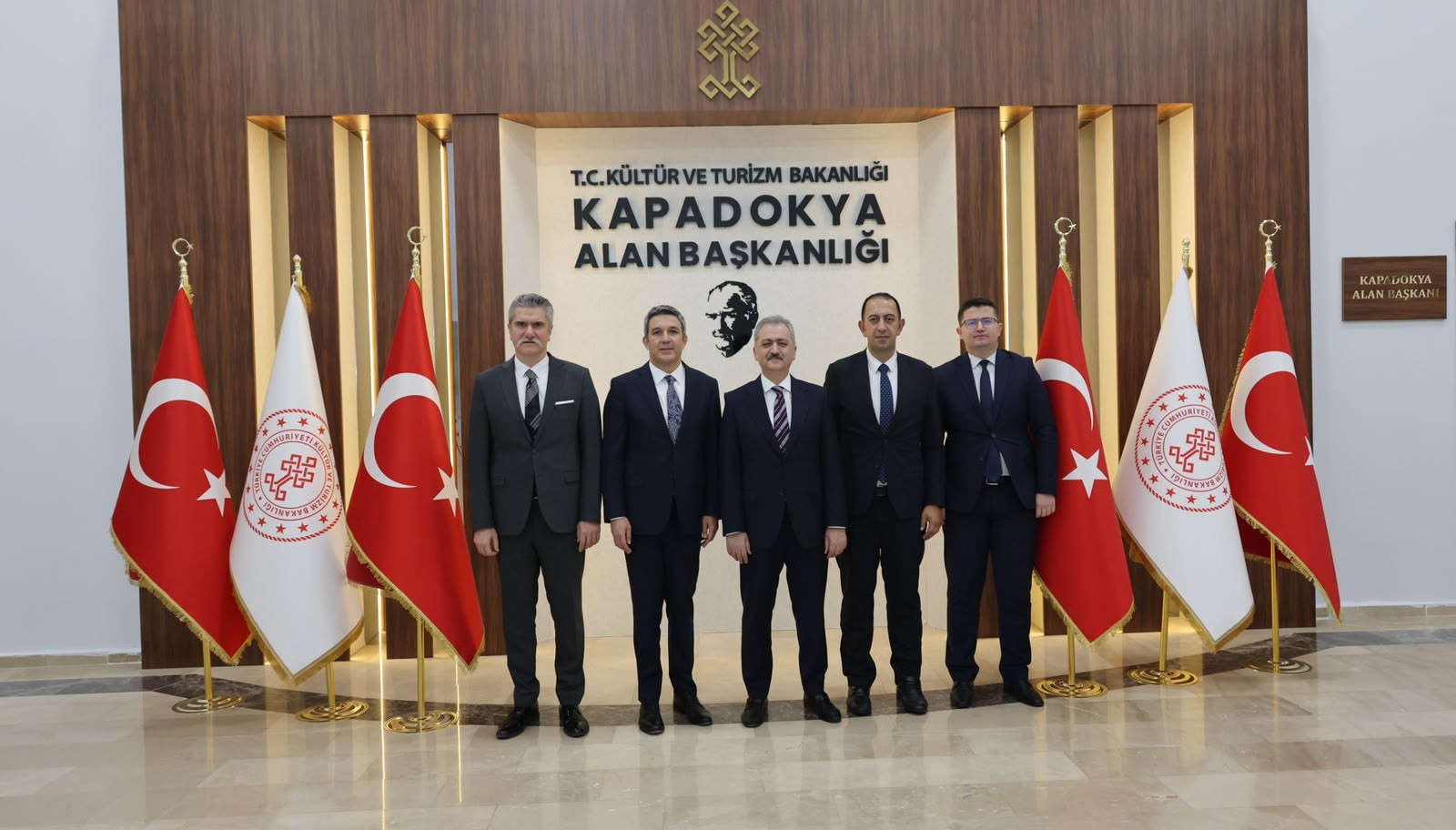 Kapadokya Alan Başkanı Aslanbay, üst düzey yargı mensuplarıyla görüştü