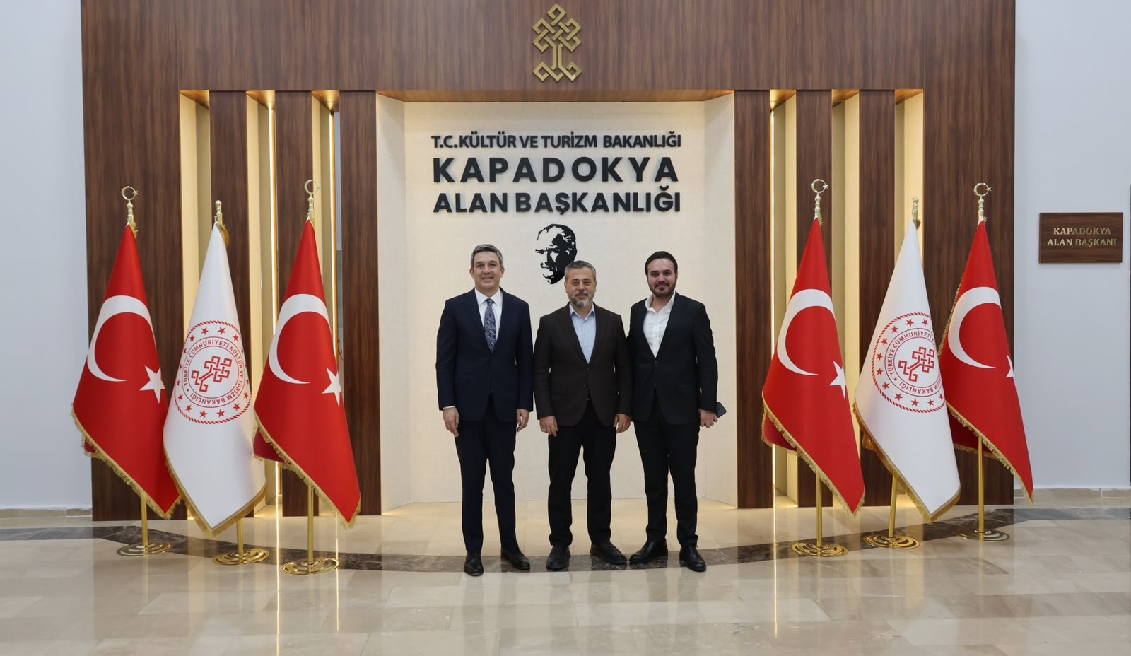 AK Parti Nevşehir Milletvekili Özgün’den Kapadokya Alan Başkanı Aslanbay’a ziyaret