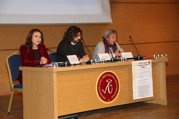 Nevşehir HBV Üniversitesinde  ‘İnsan Hakları’ Konulu Panel Düzenlendi
