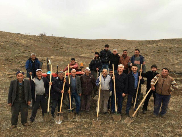 Gülşehir – Yüksekli Köyünde Ağaçlandırma Çalışması Yapıldı