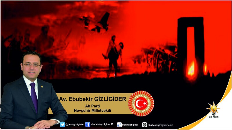 Gizlider ; 18 Mart Şehitler Günü Mesajı Yayınladı