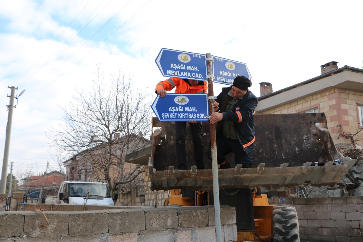 Uçhisar’da Sokakİsimleri Değişti