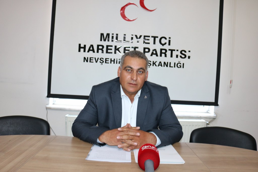 MHP İL BAŞKANI İLHAN KAYA  BASIN TOPLANTISINDA KONUŞTU: “MHP BÖYLE KÜÇÜK OYUNLARA ASLA GELMEZ, GELMEMİŞTİR”