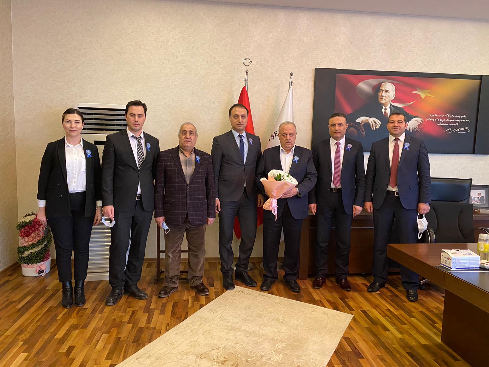 NEVŞEHİR DEFTERDARLIĞI’NDAN VERGİ HAFTASI NEDENİYLE NTSO’YA ZİYARET