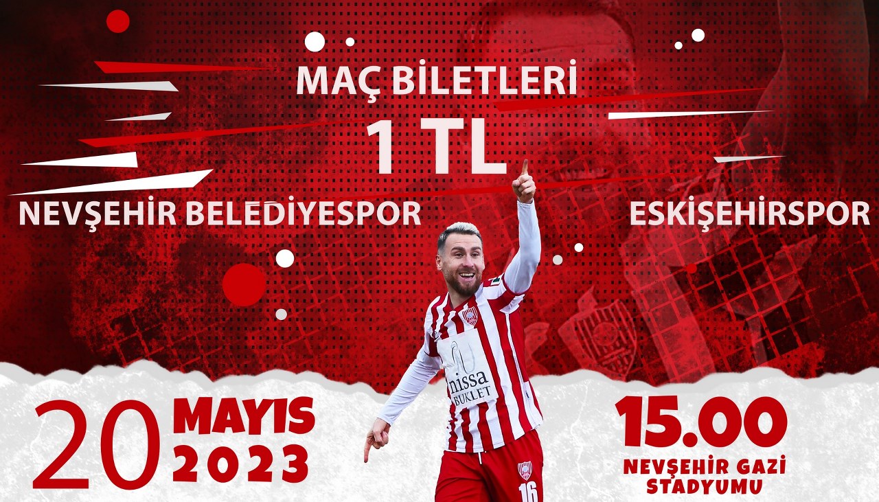 ESKİŞEHİRSPOR MAÇI İÇİN BİLET FİYATLARI 1 TL’YE DÜŞÜRÜLDÜ