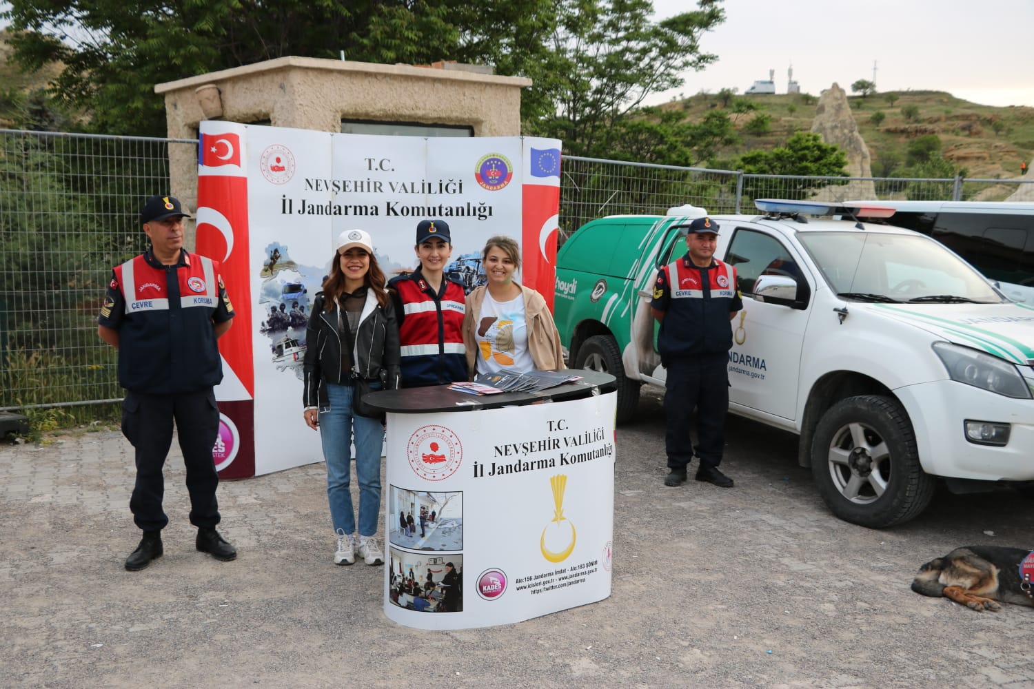 Jandarma ekipleri, Milyonfest’i eğitimle değerlendirdi